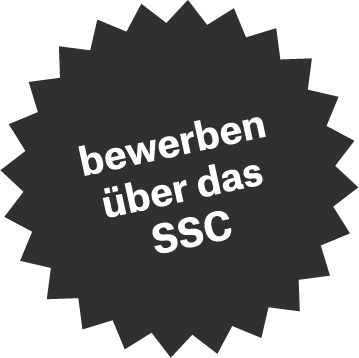 Button mit dem Text 'Bewerben über das SSC'