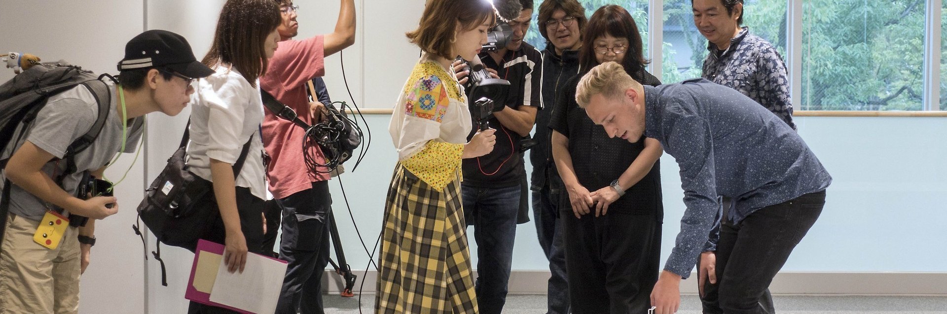 Gruppe von international Studierenden an der h_da